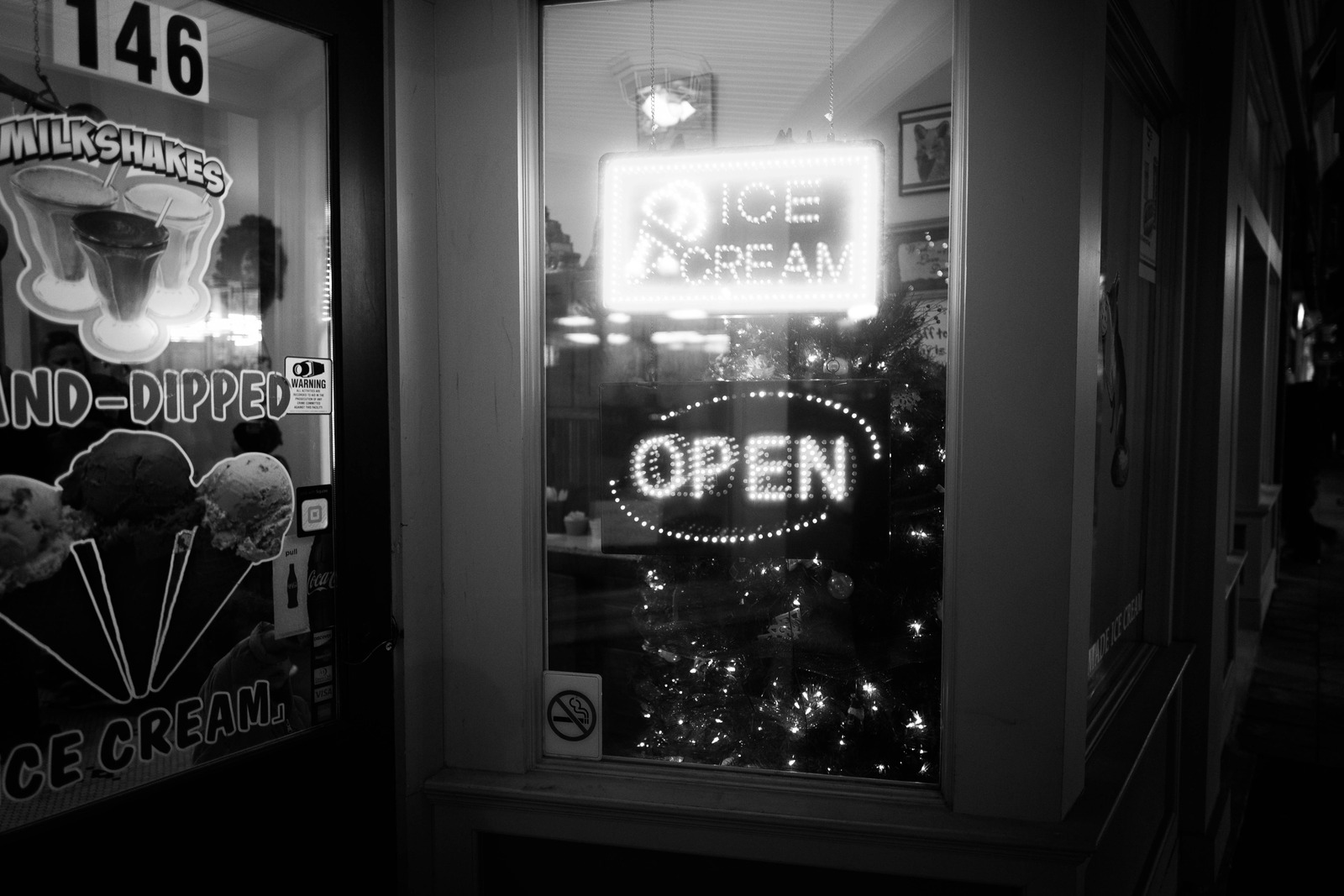 Nighttime Ice Cream Glow