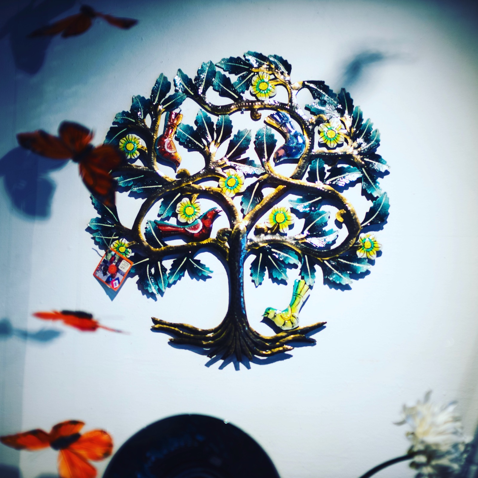 Vibrant Metal Tree of Life