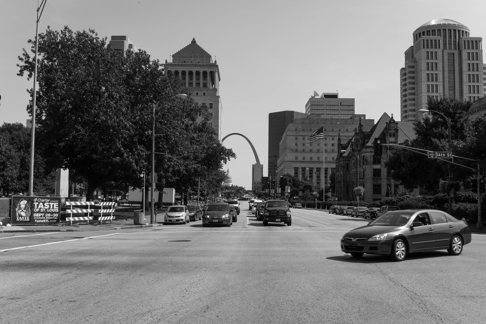 Urban Landscape in Monochrome
