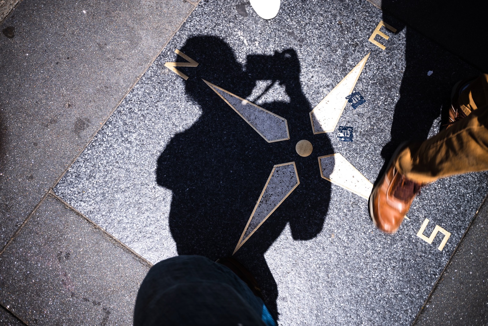 Shadows on the Compass