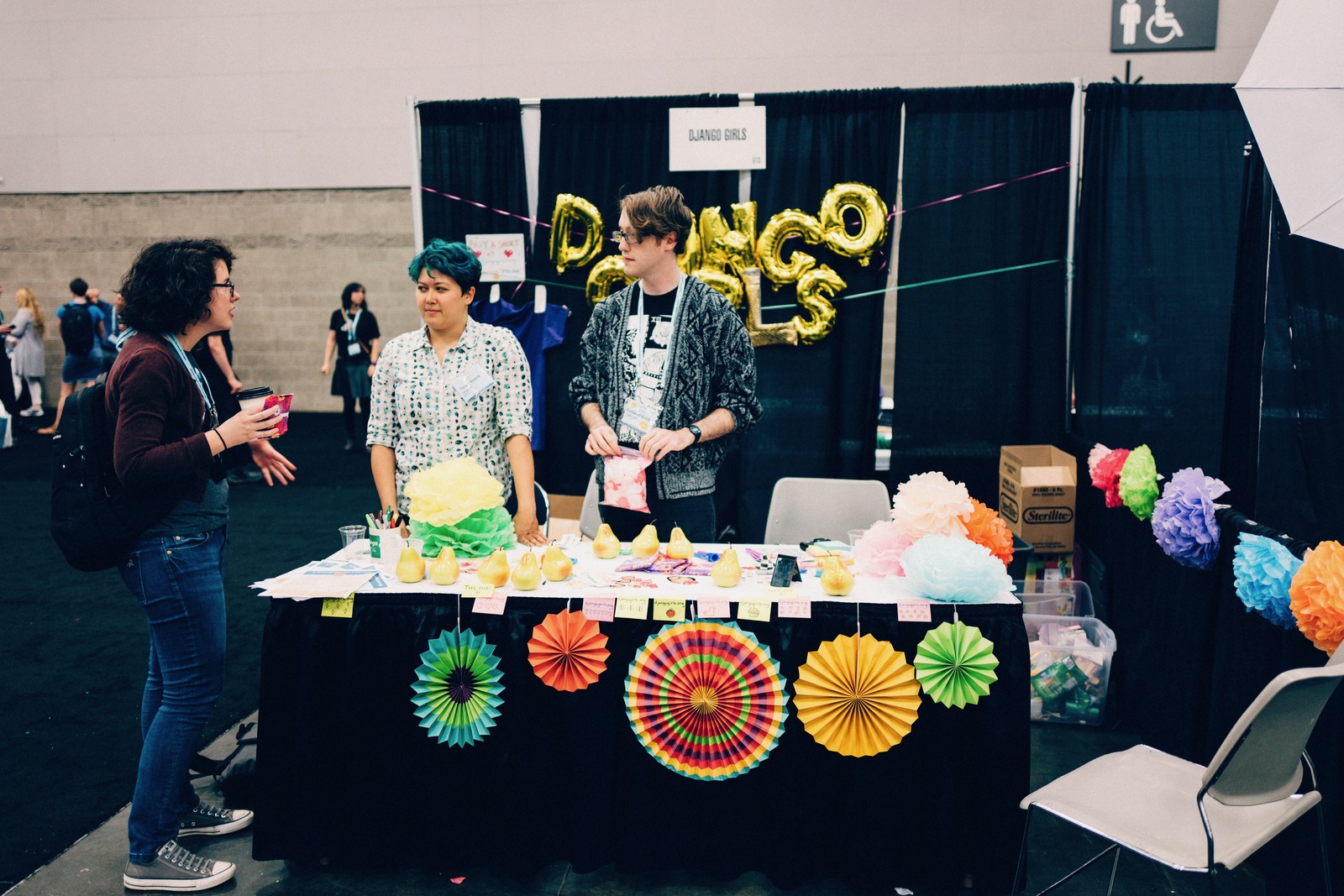 Vibrant Vendor Interaction