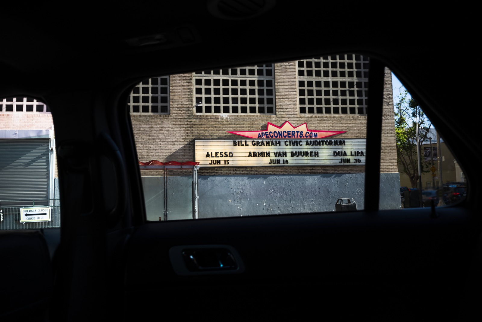 City Vibes Through A Car Window