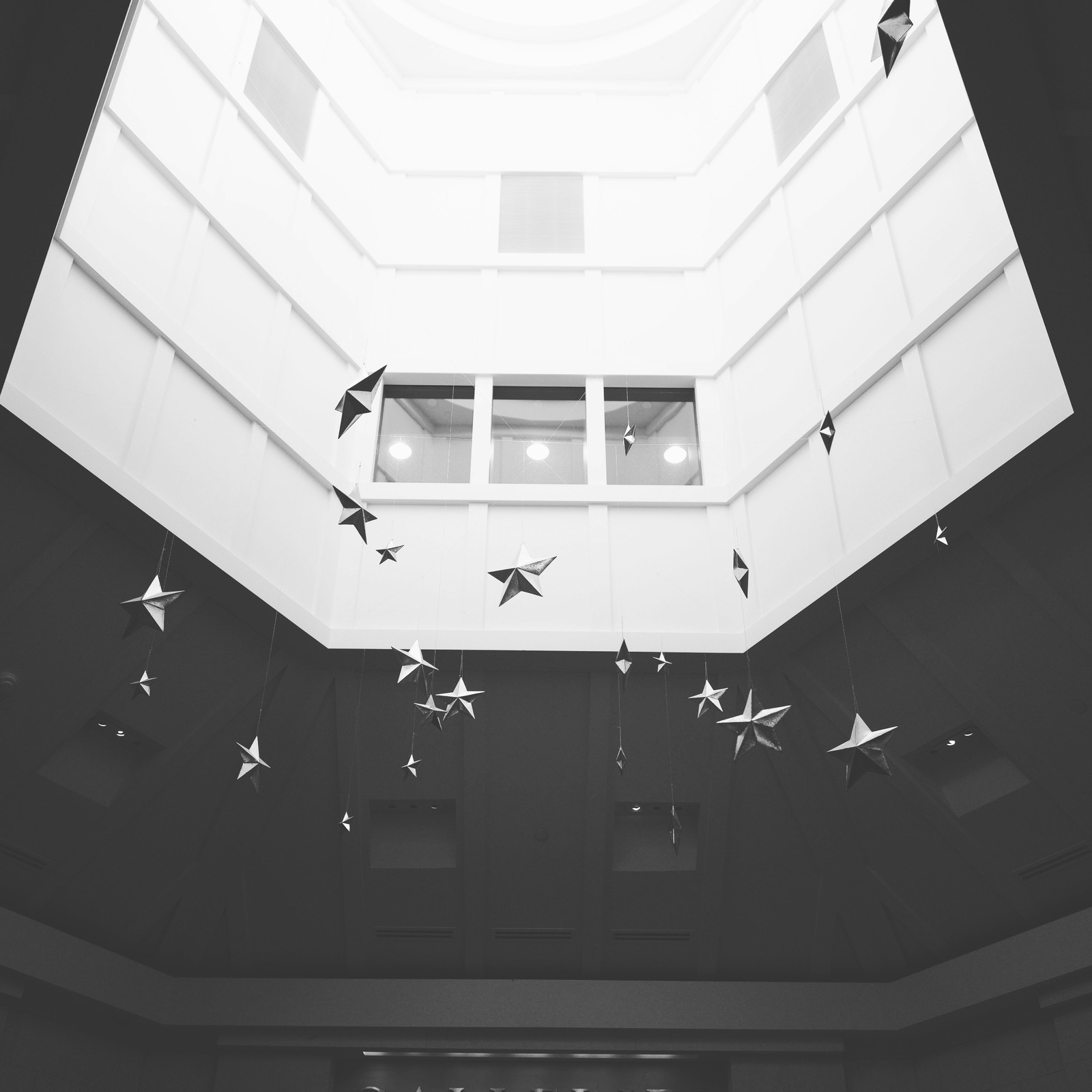 Stars in an Atrium