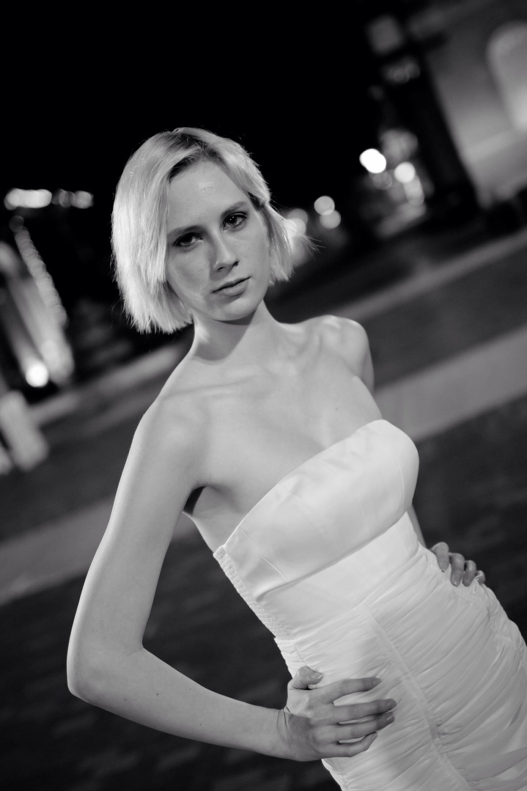 Elegant Shadows at Night