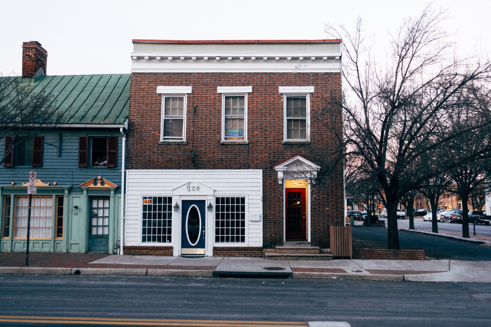 Quiet Evening on the Corner