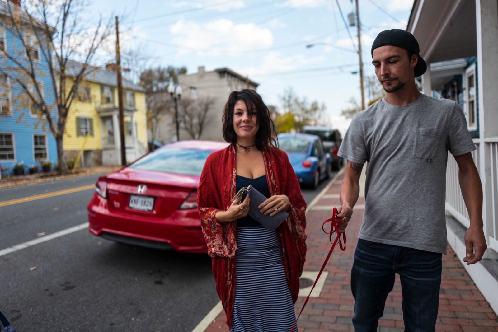 Casual Stroll in the City