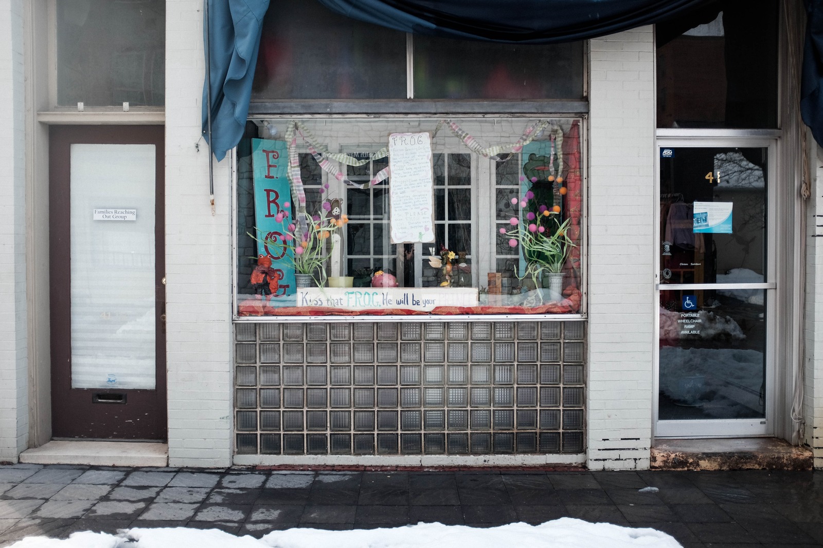 Charming Storefront in Winter