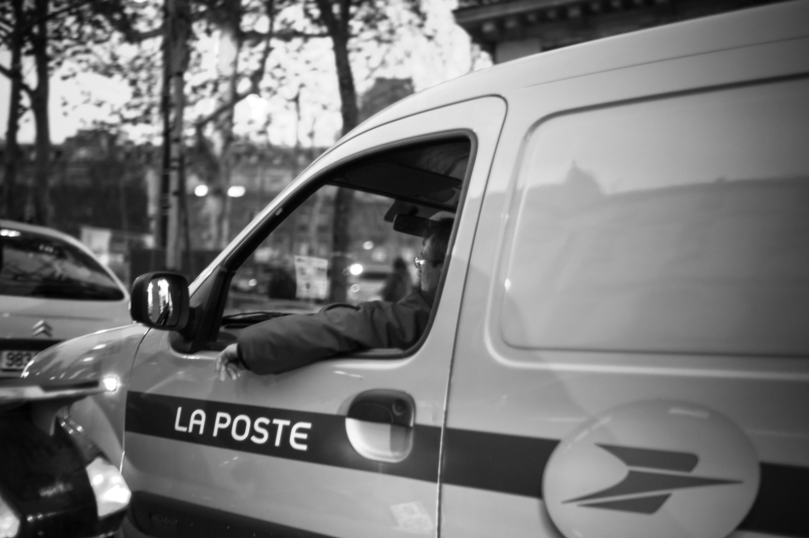 Urban Postman's Evening Shift