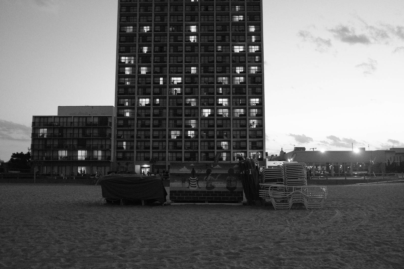 Urban Beach Dusk