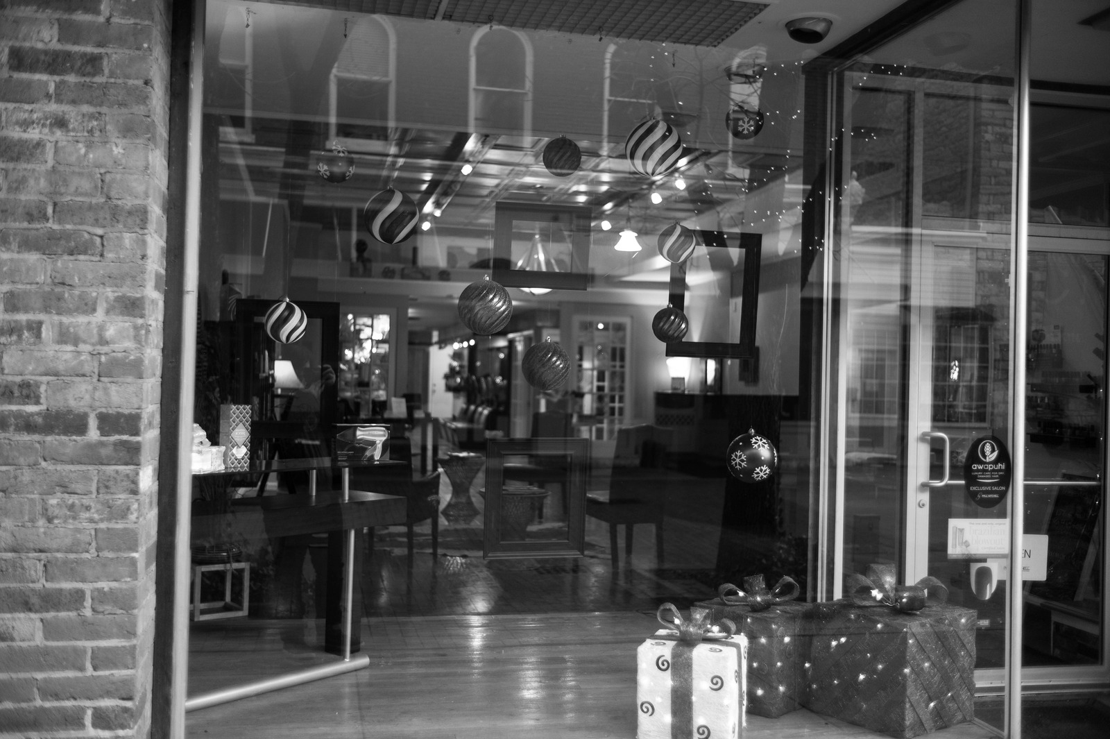 Festive Window Display