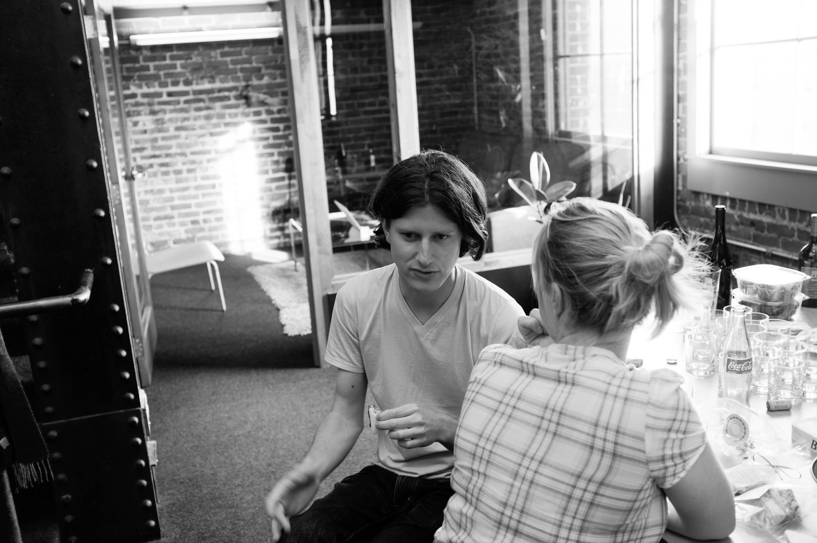 Casual Conversations in Monochrome