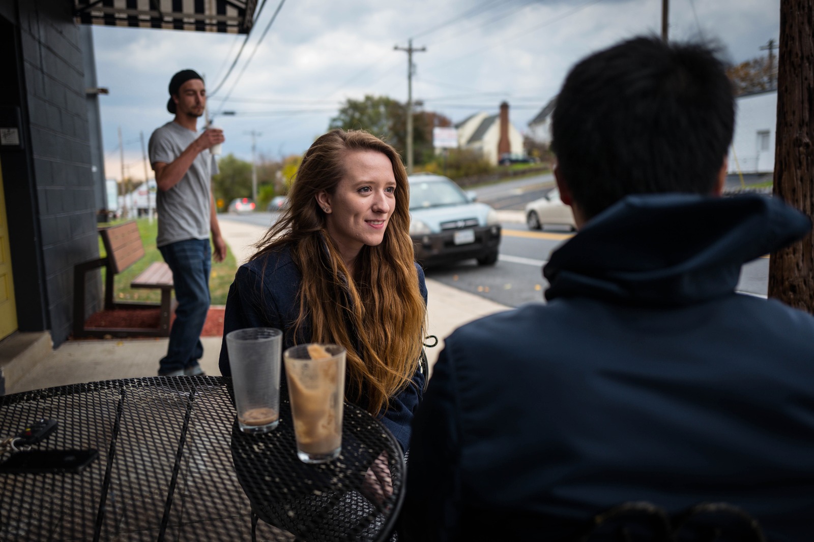 Candid Coffee Conversation