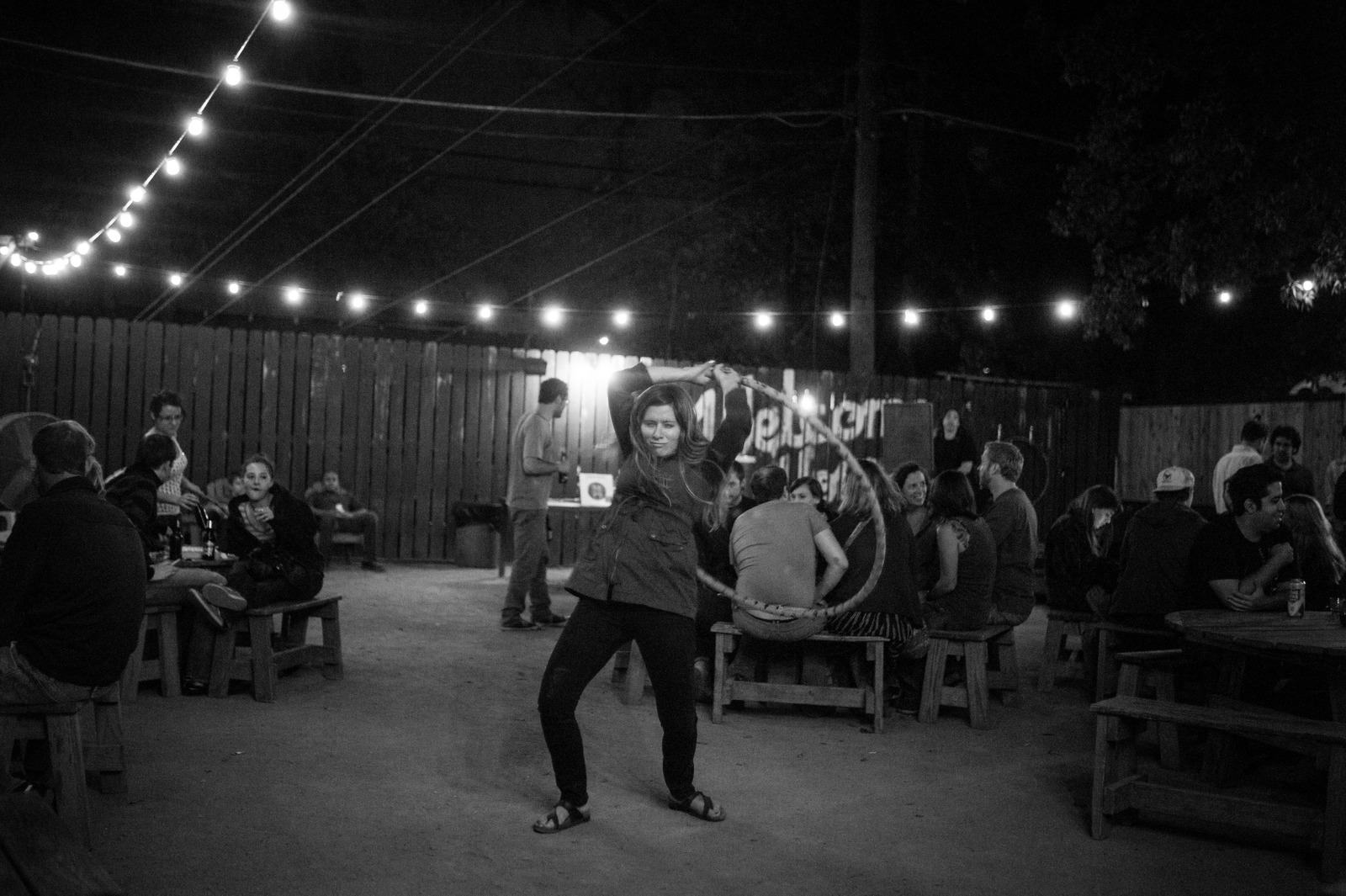 Dancing Under Twinkling Lights