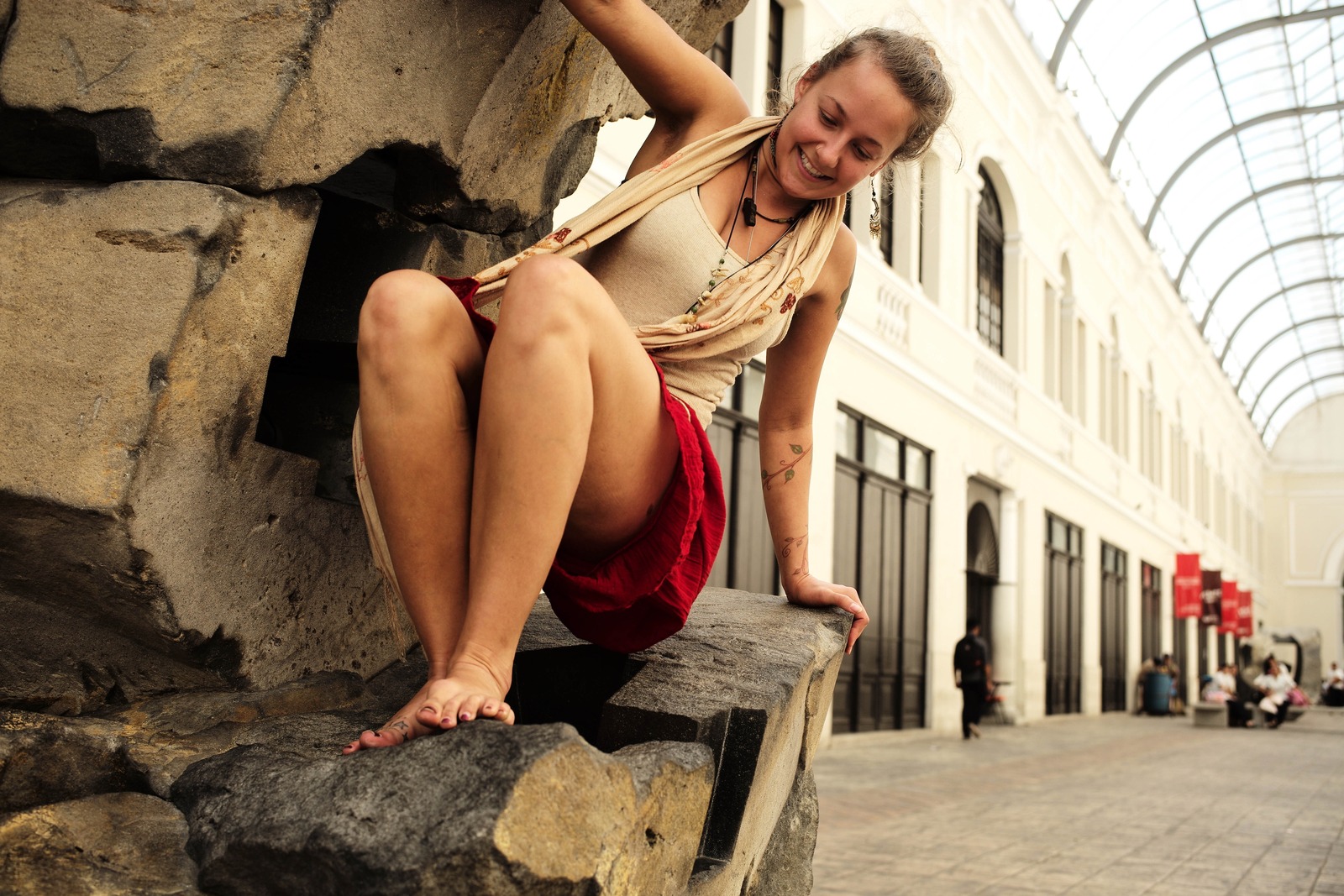 Joyful Moments on Stone