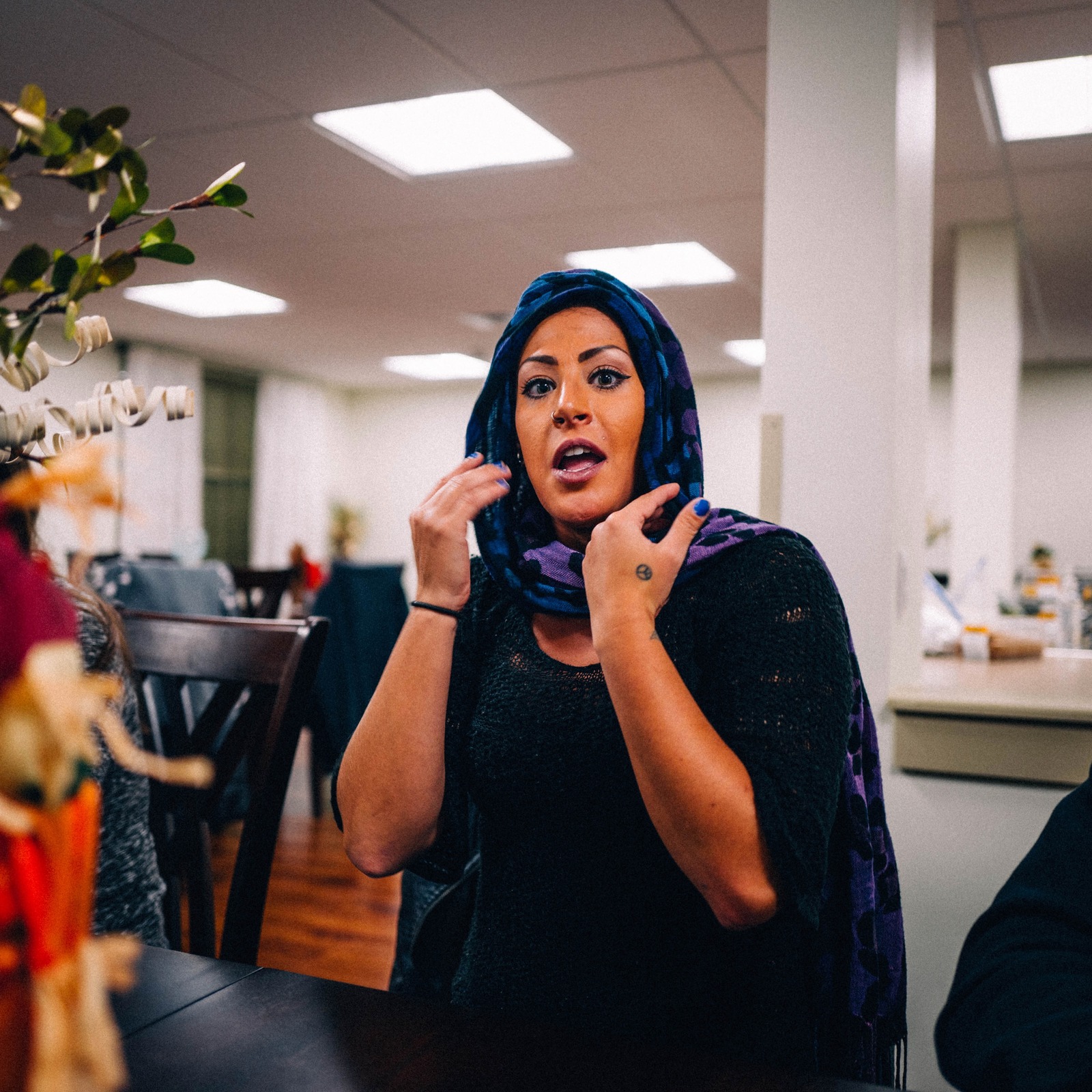 Candid Moment of Reflection