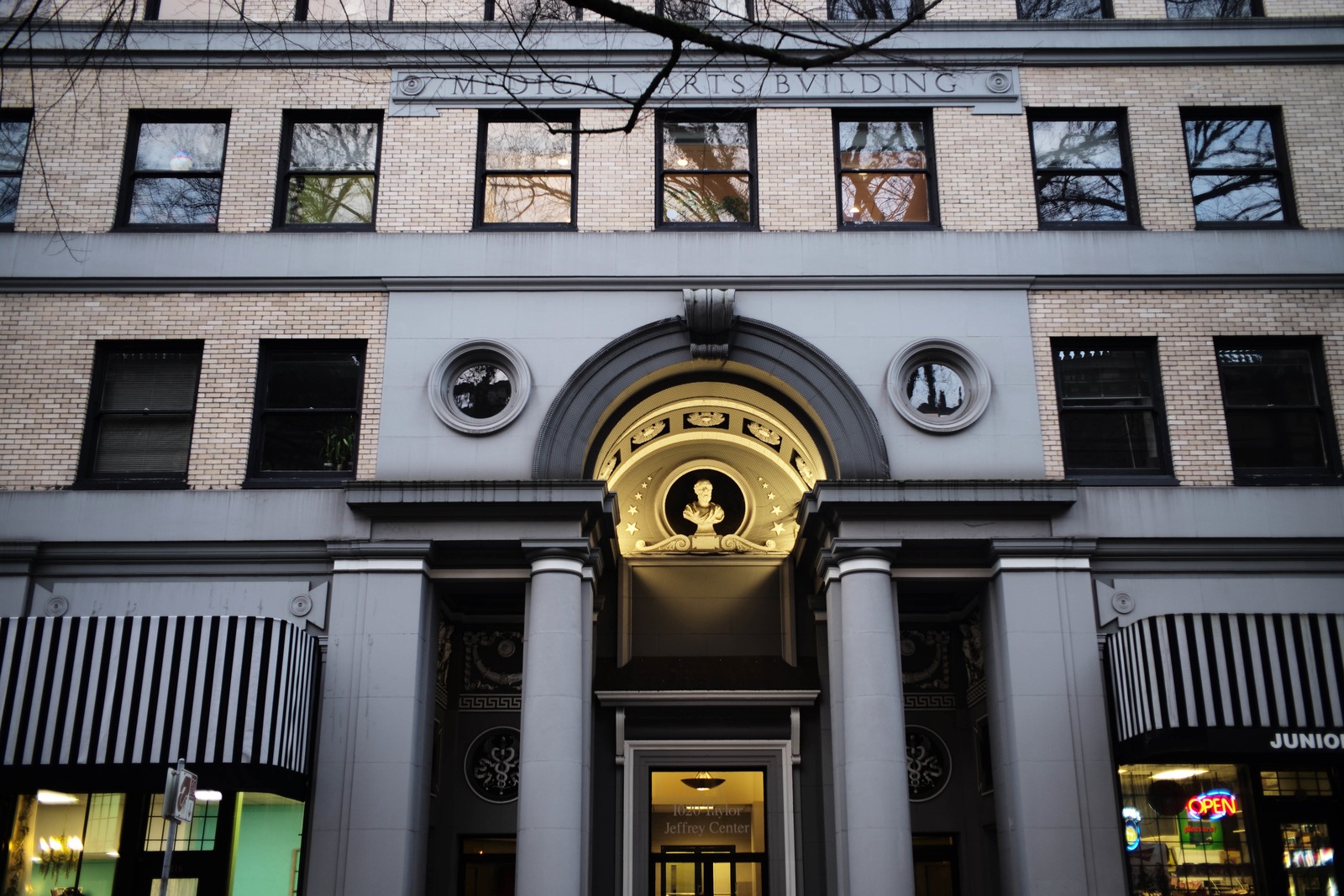 Architectural Elegance at Dusk