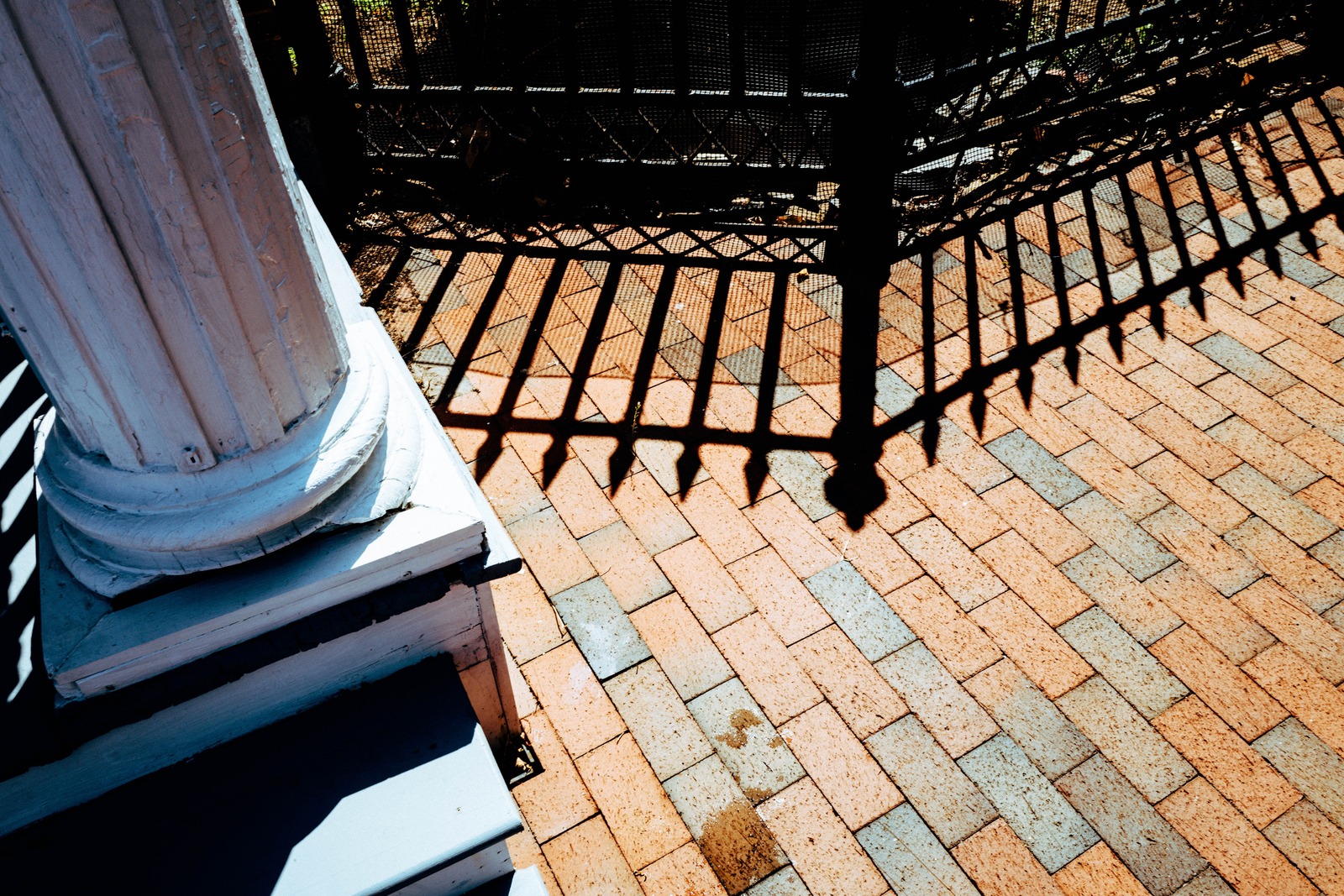 Shadows on Sunlit Brick