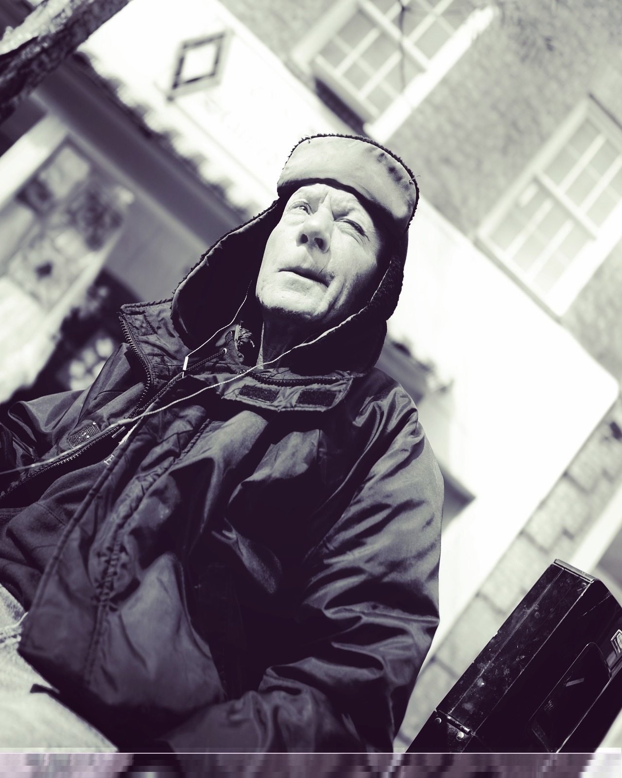 Contemplative Winter Gaze