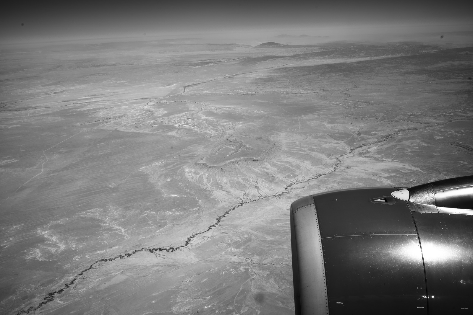 Above the Arid Landscape