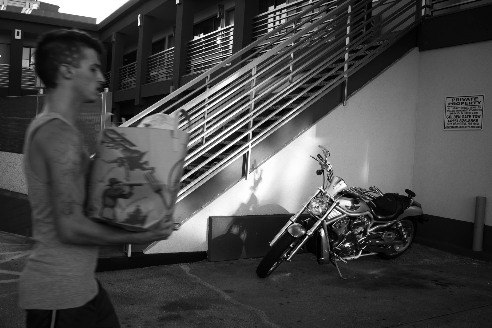 Urban Life in Monochrome