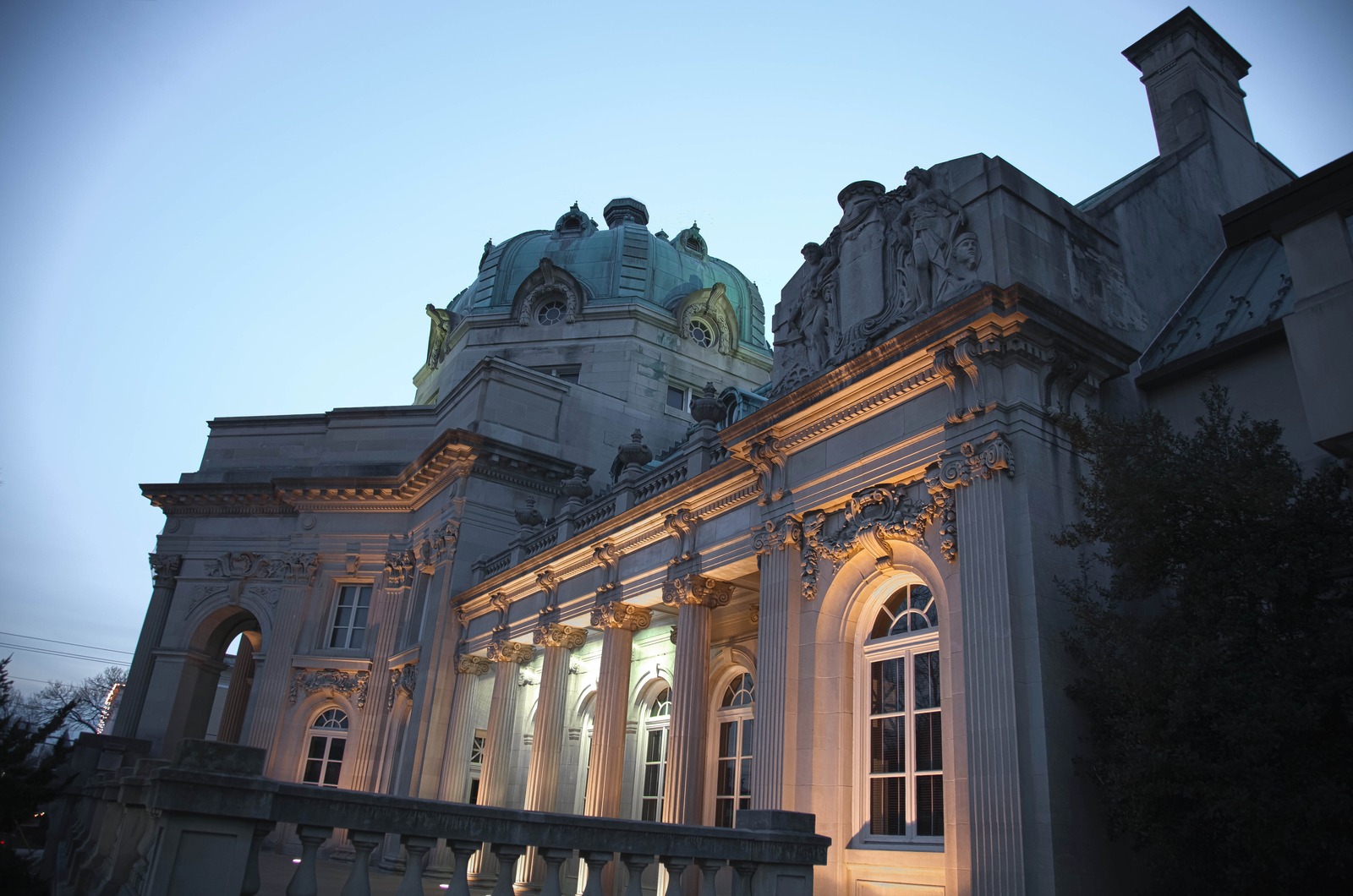 Illuminated Architectural Elegance