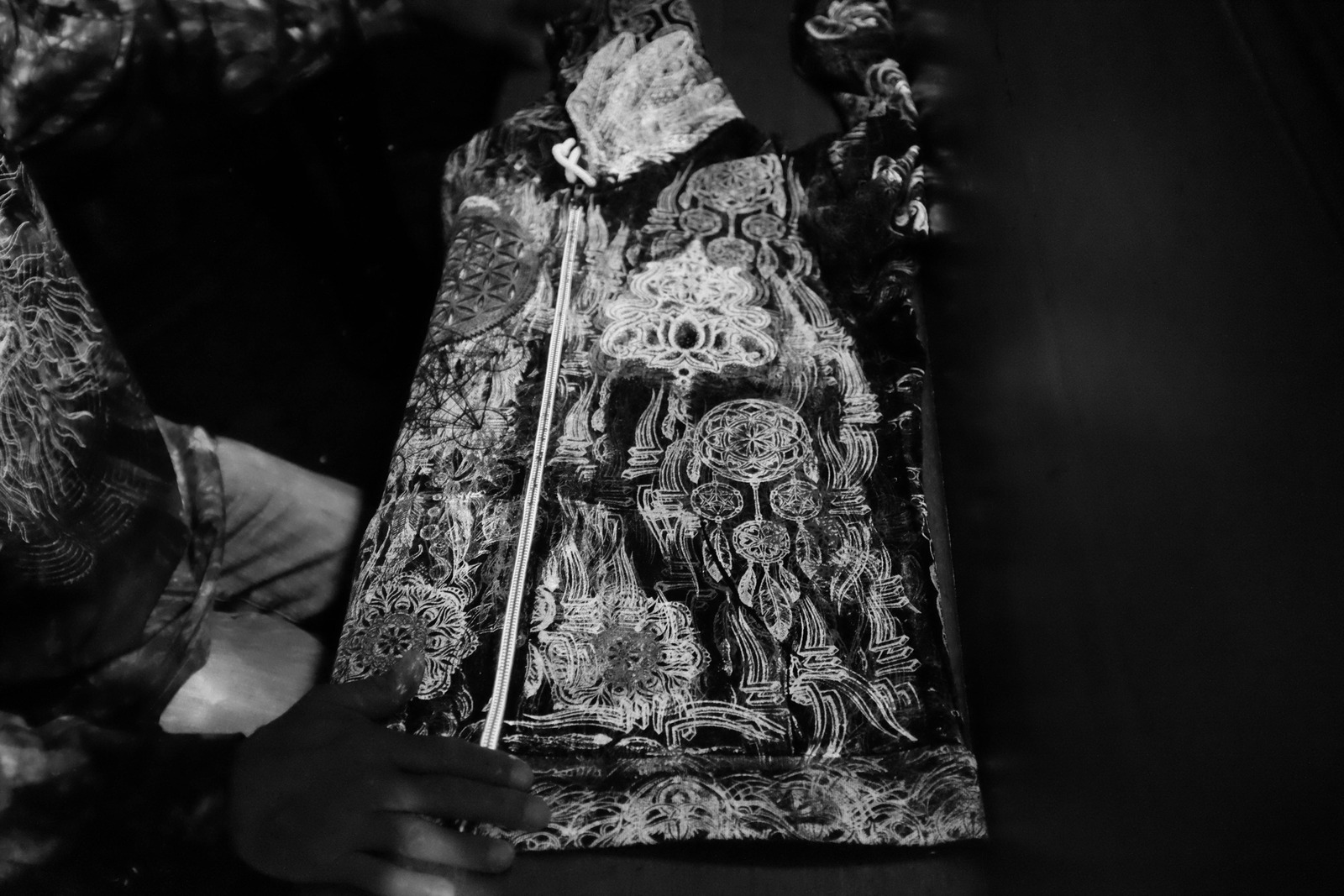 Intricate Patterns in Monochrome