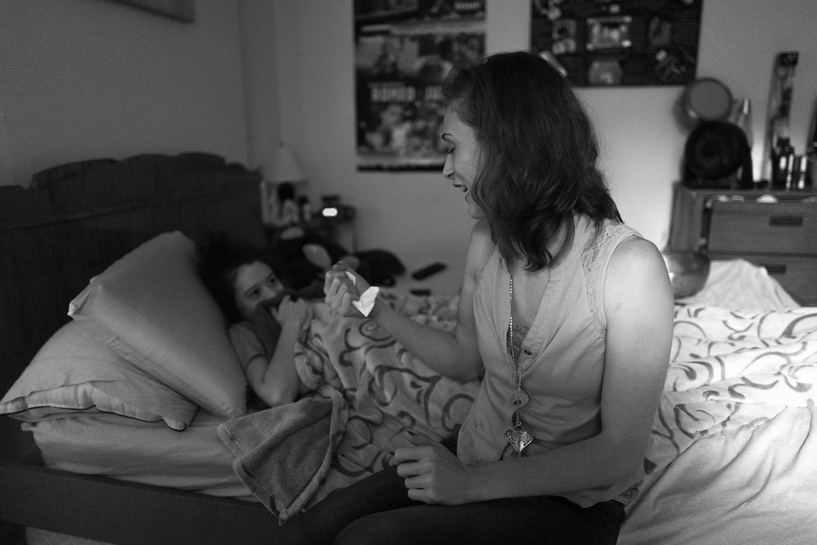 Intimate Moments in Monochrome