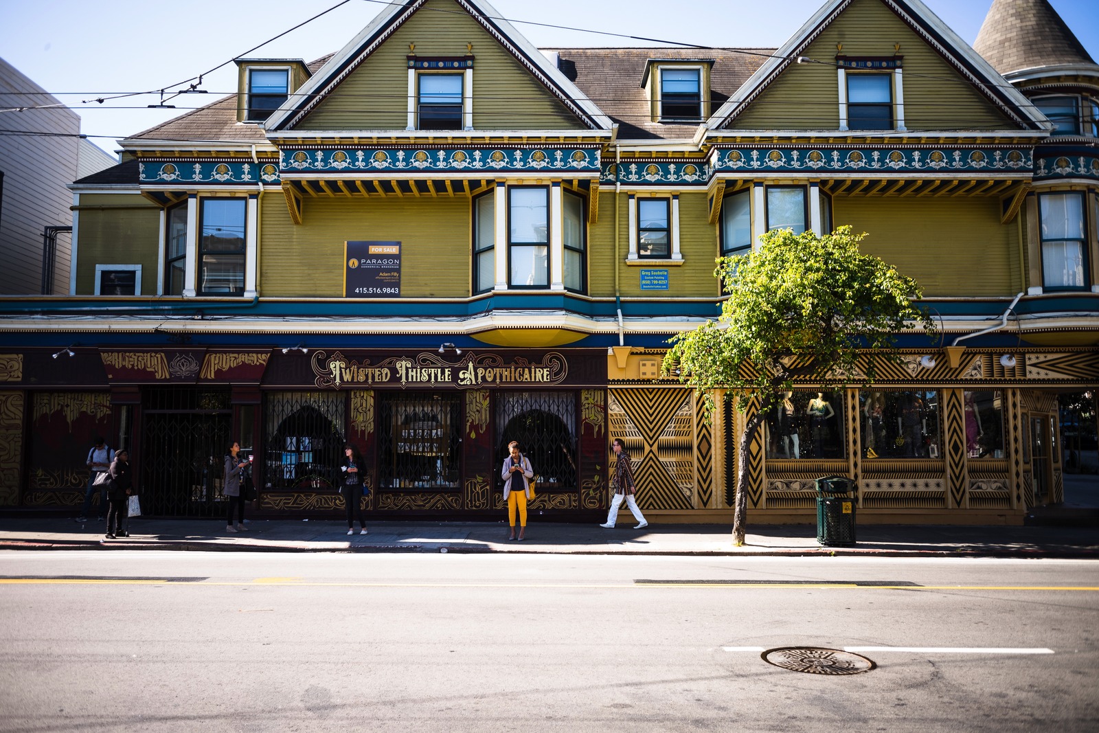 Colorful Urban Scene