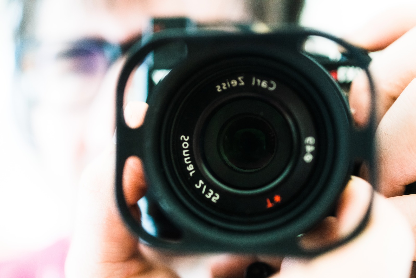 Reflections through a Lens