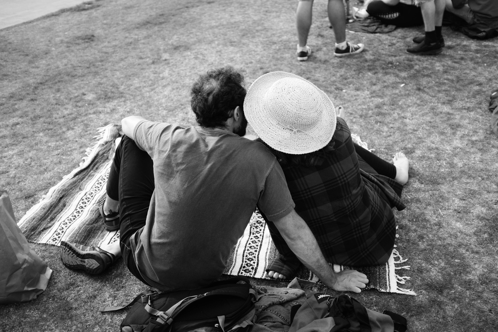 Intimate Moments in Monochrome