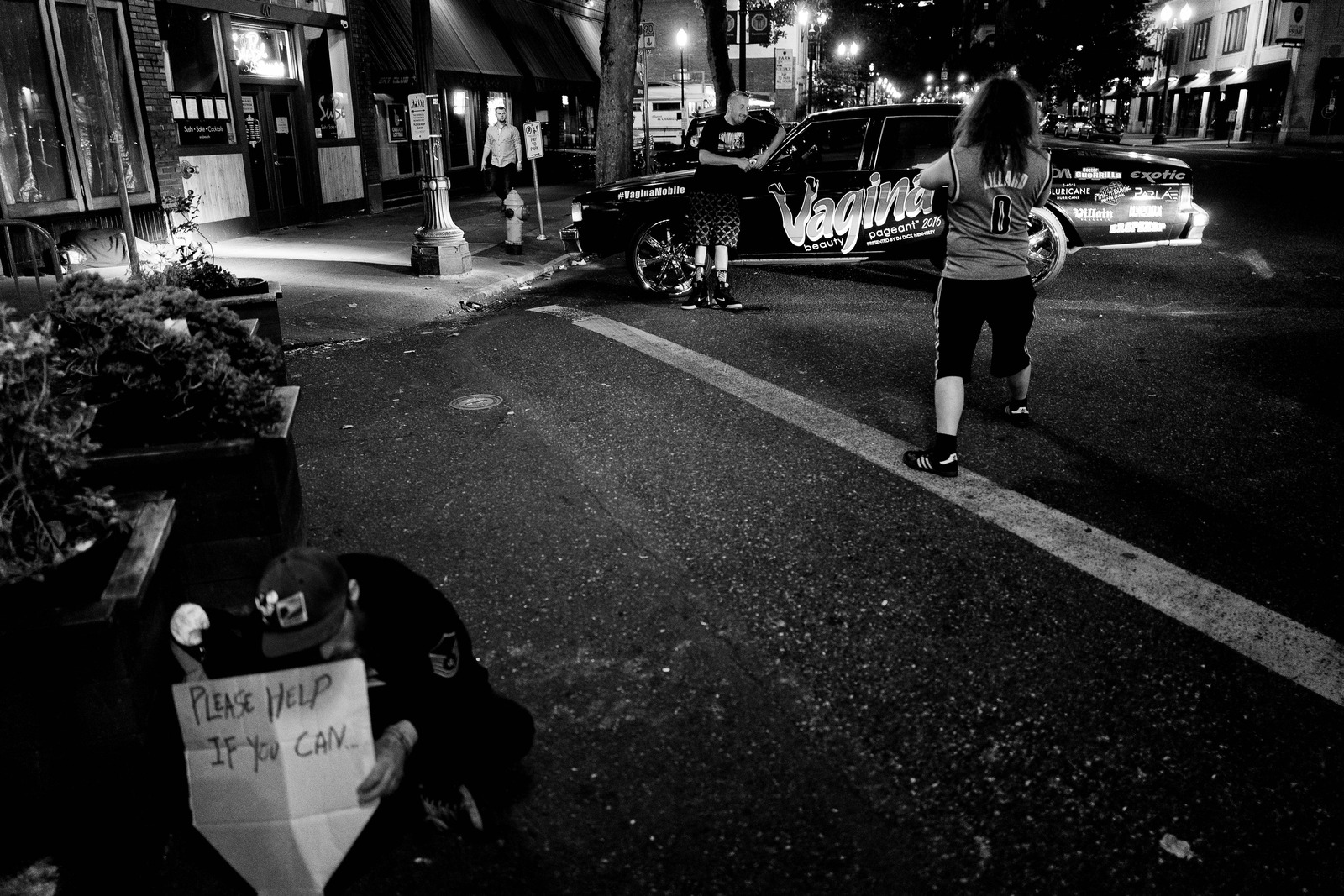 Street Shadows of Despair