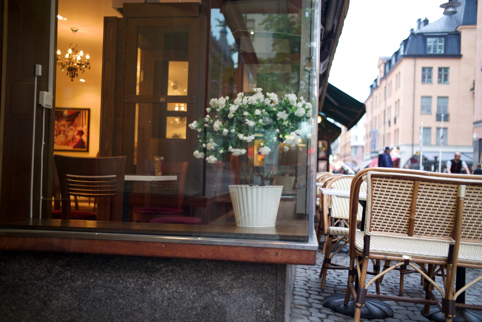 Cafe Life in Soft Light