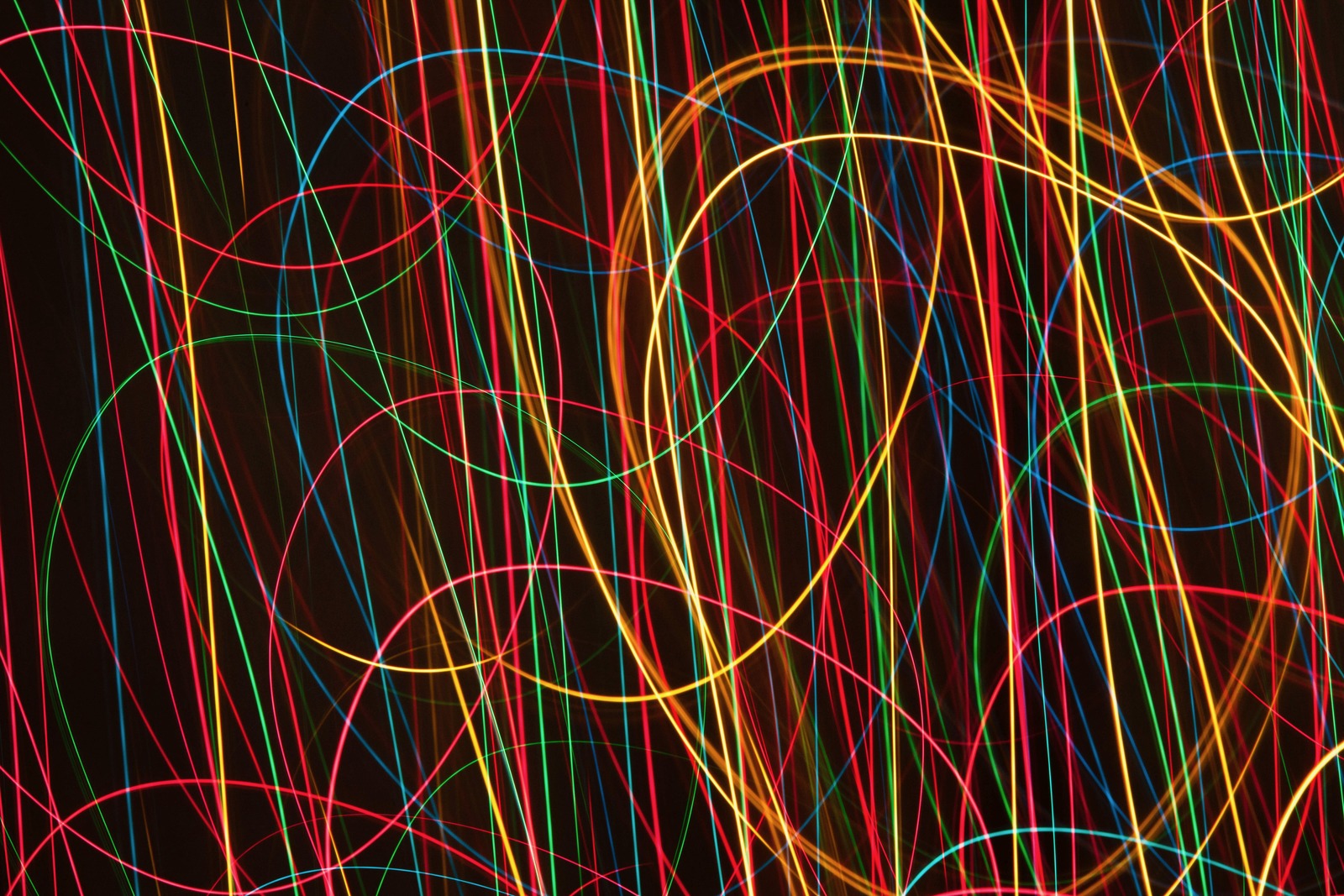 Vibrant Light Trails