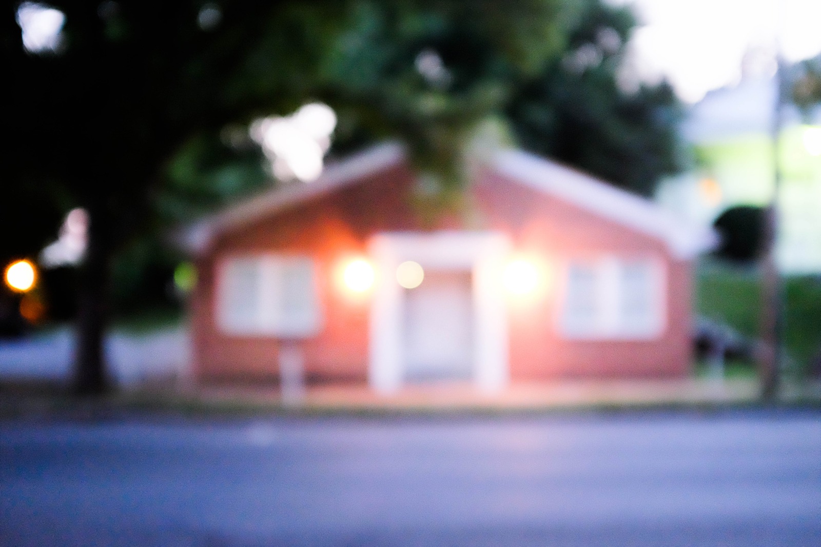 Blurred Warmth of Home