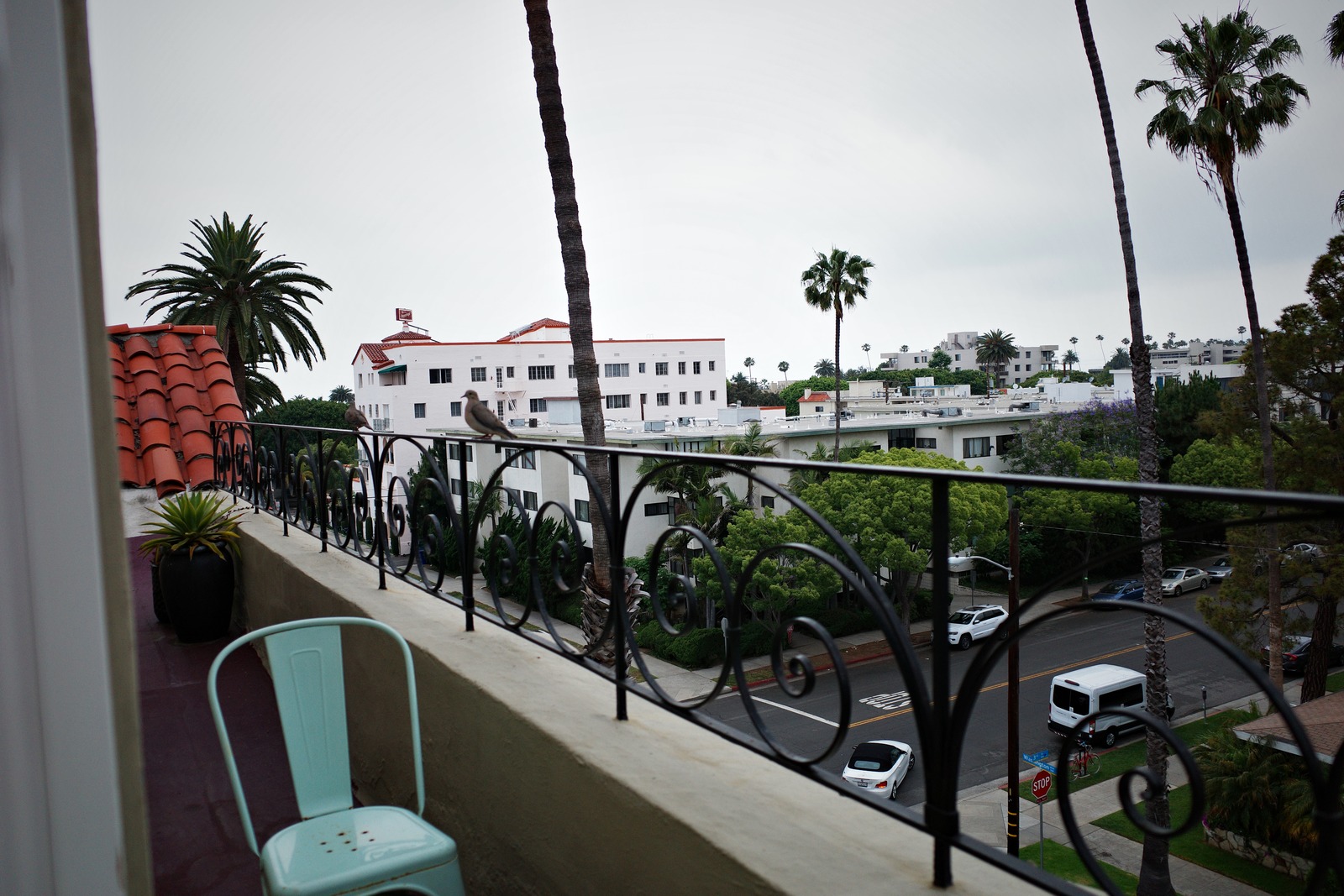 Quiet Morning on the Balcony