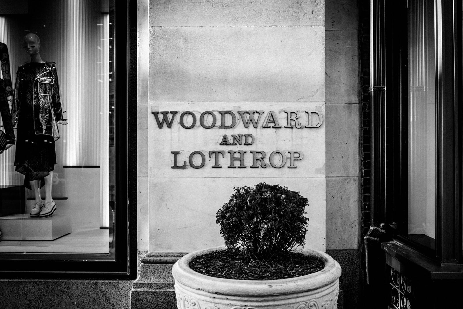 Urban Elegance in Black and White