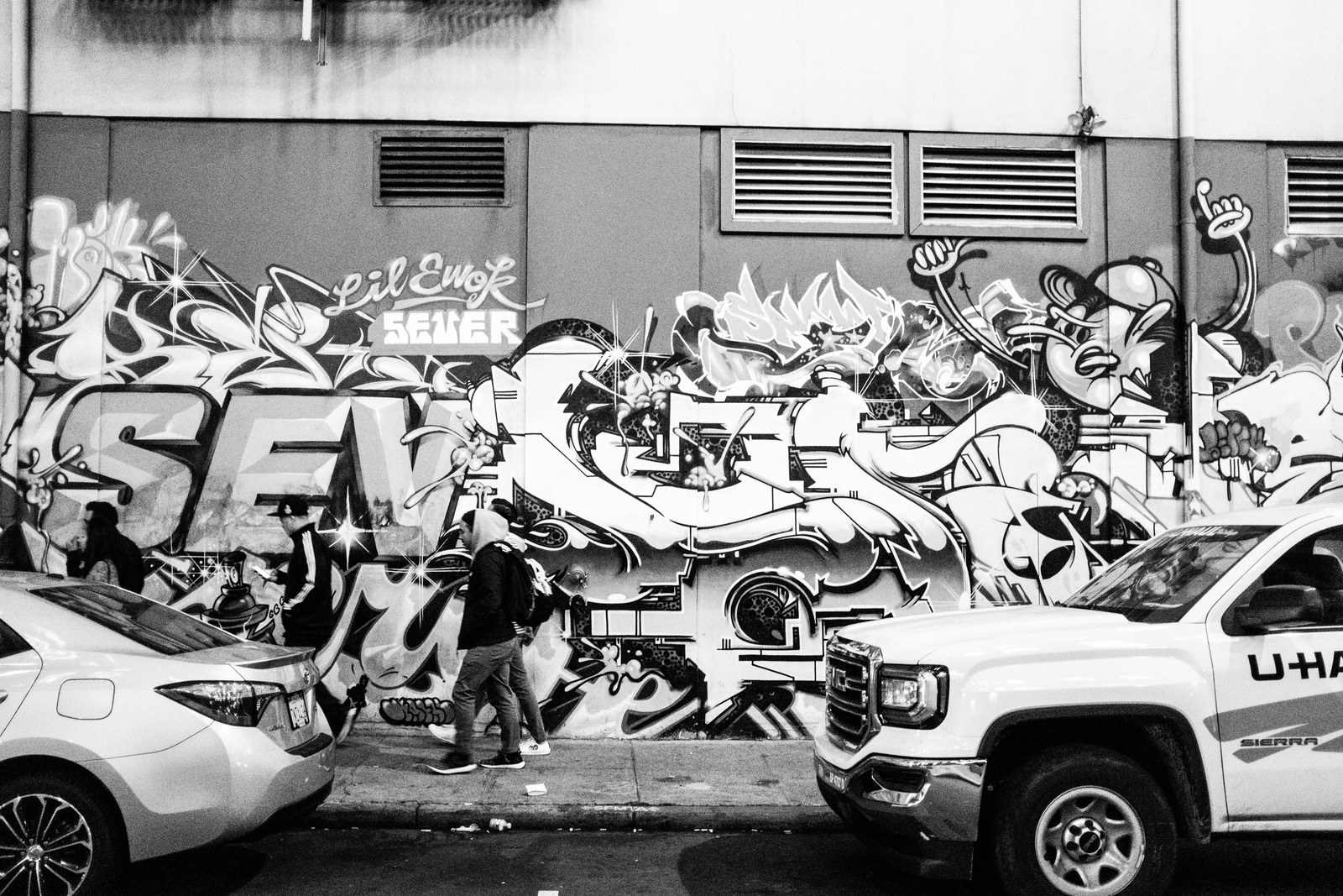 Urban Rhythms in Monochrome