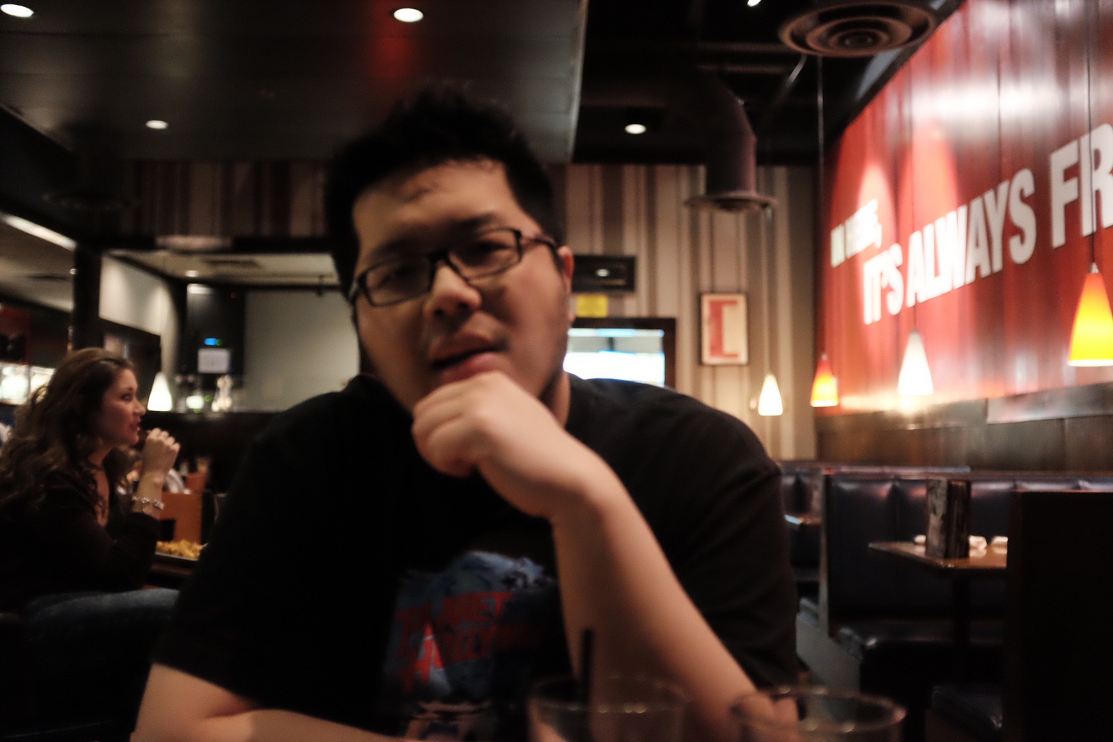 Contemplative Moments in a Café