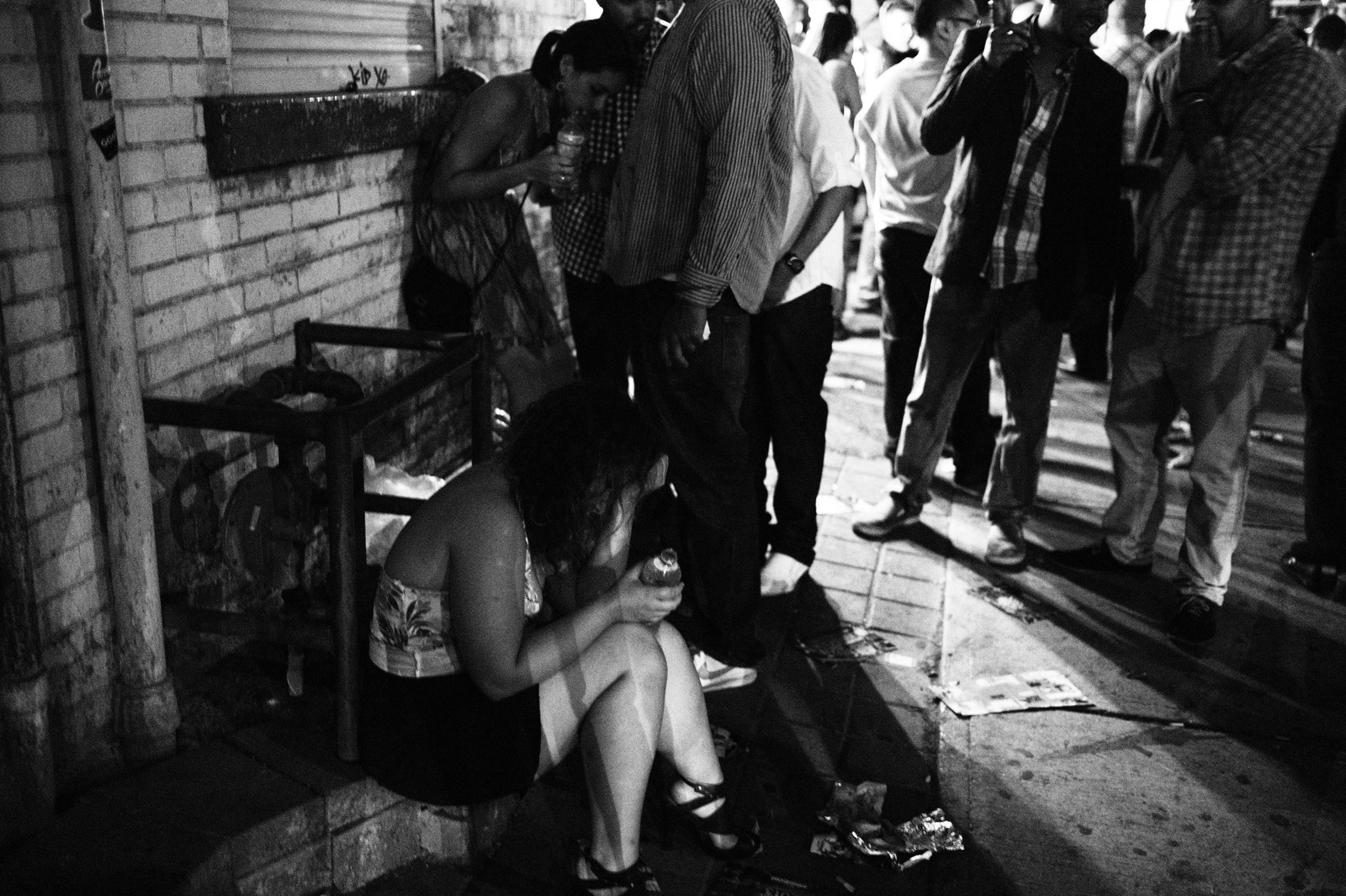 Urban Nightscape of Solitude