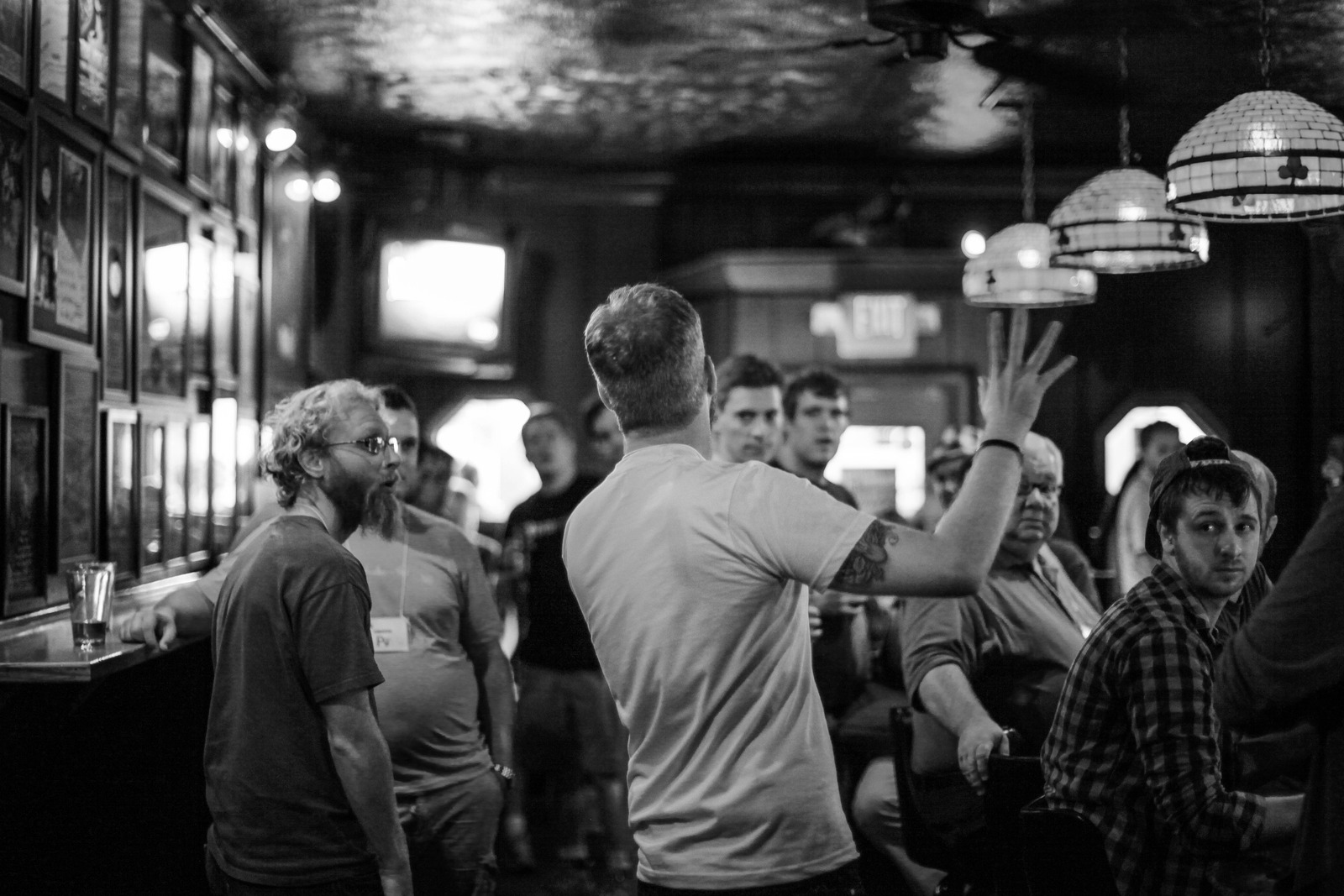 Stories in a Dimly Lit Bar