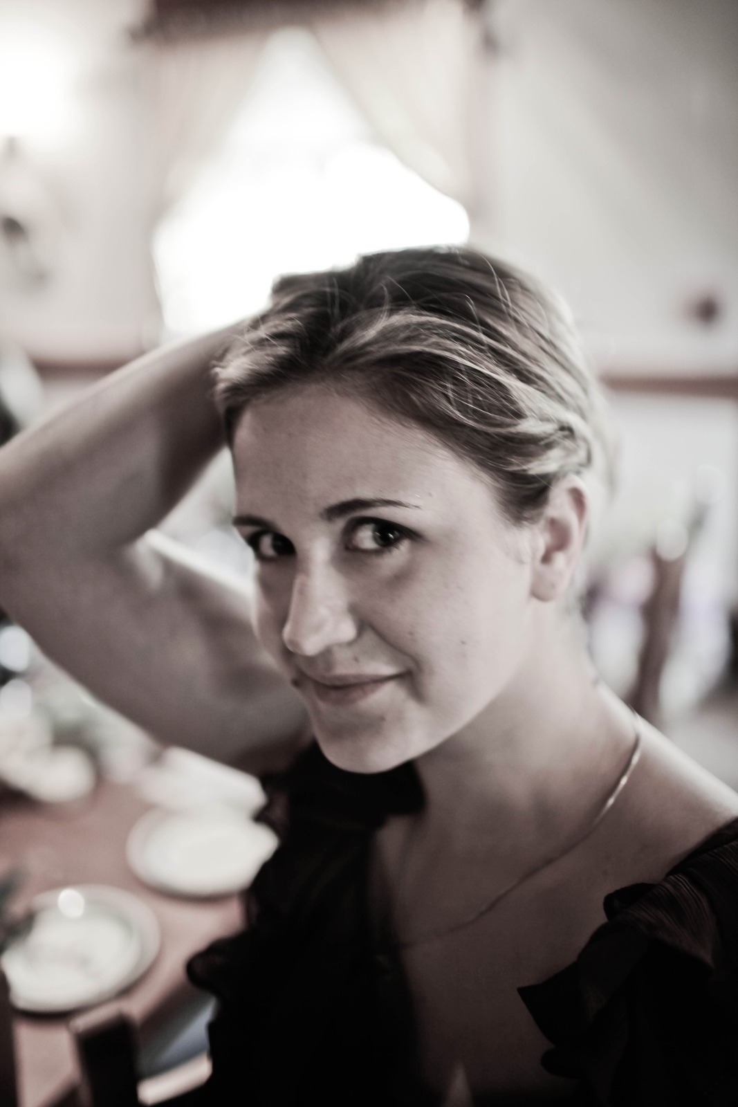 A Moment of Playful Reflection