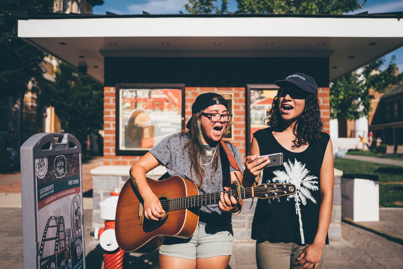 Joyful Street Performance