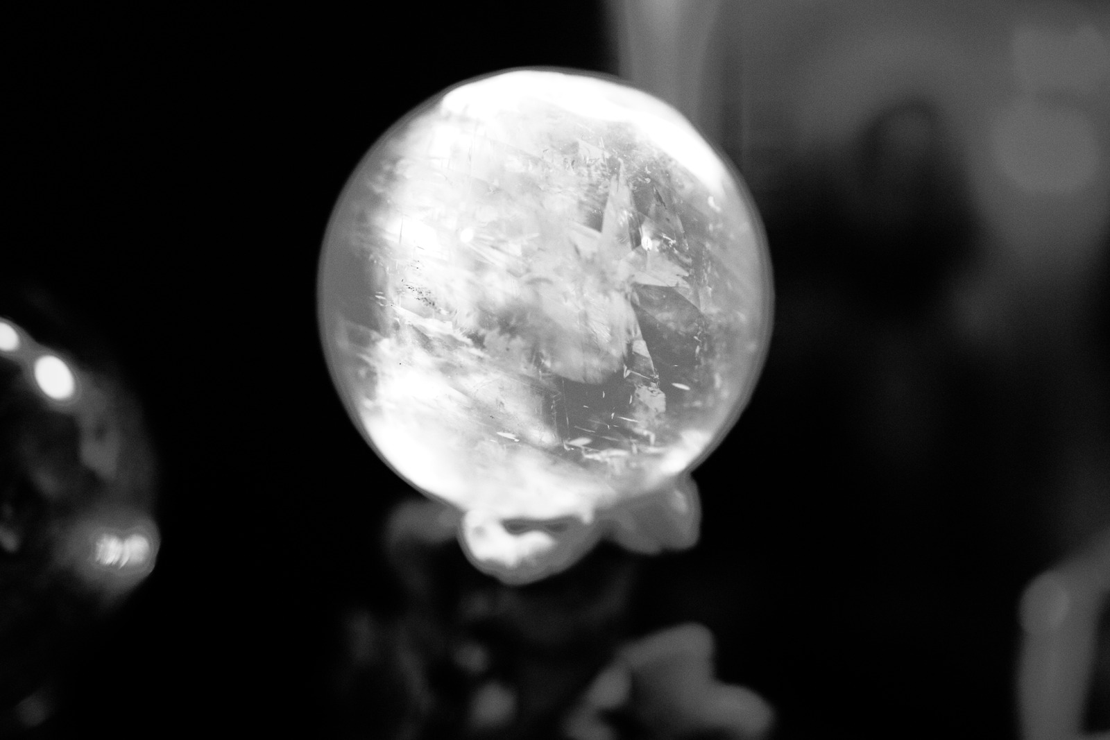 Mystical Orb in Shadows