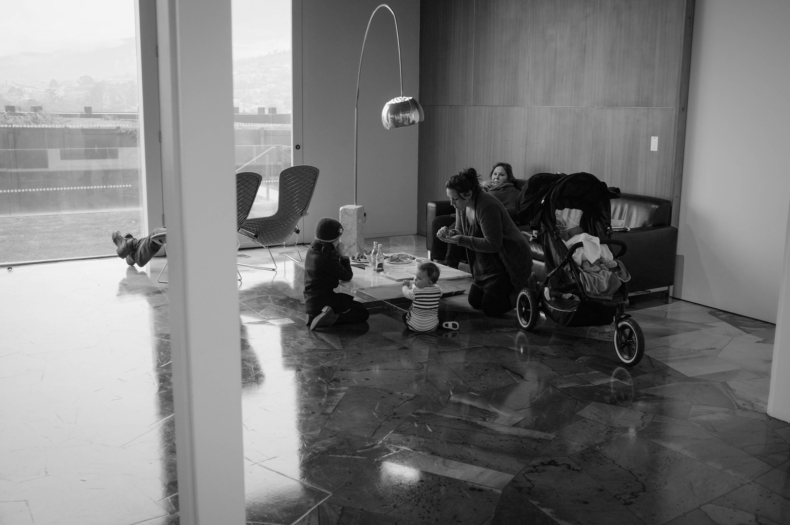 Quiet Moments in Black and White