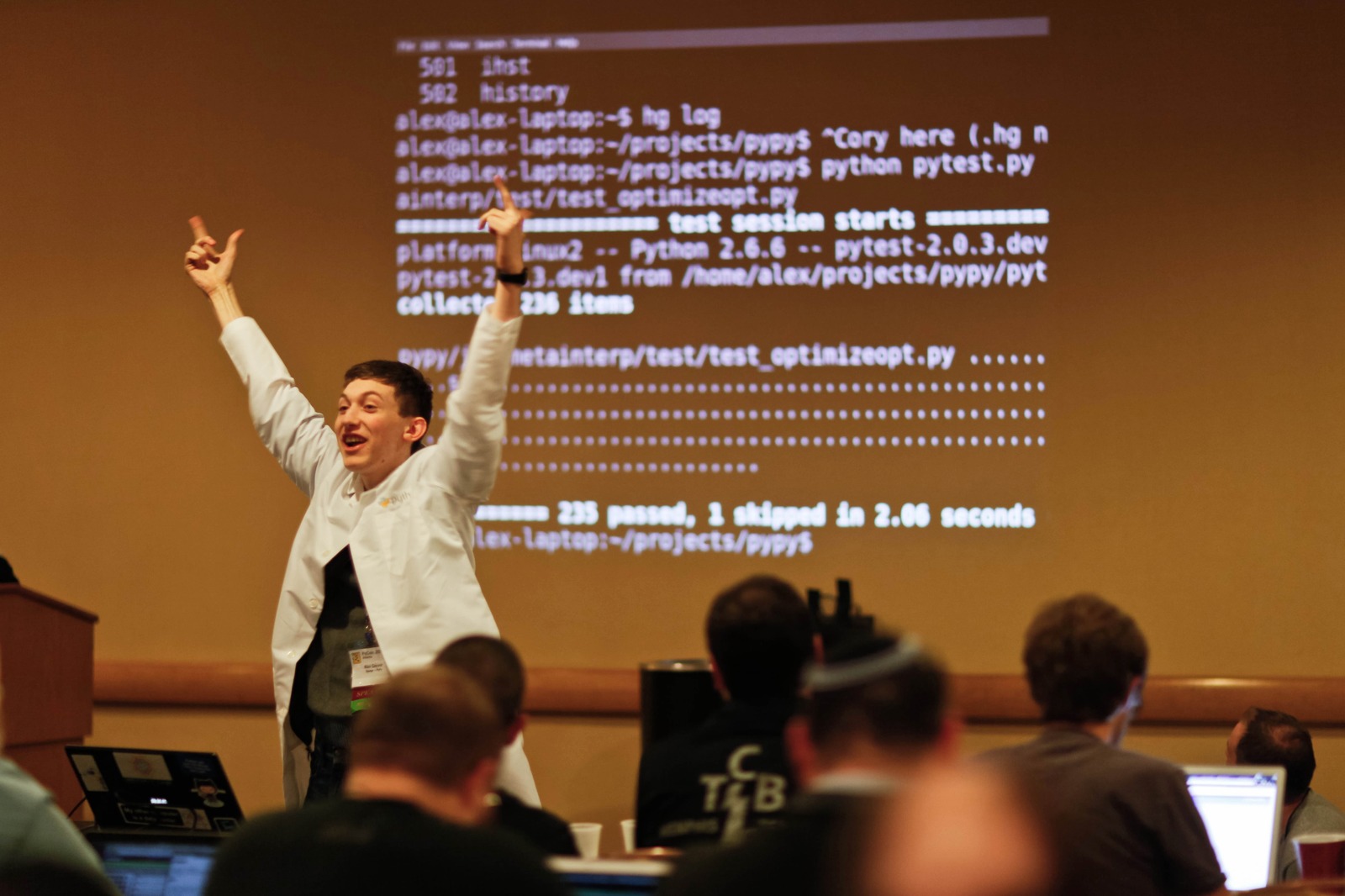 Energized Presentation Moment