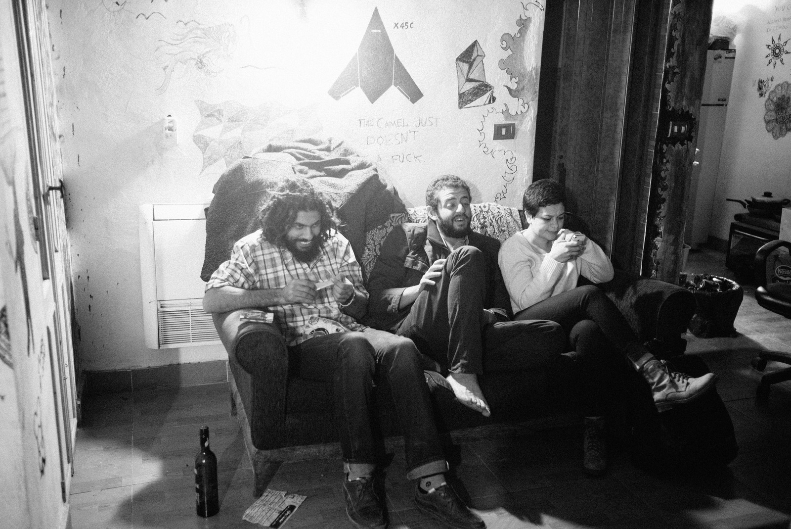 Casual Moments in Monochrome