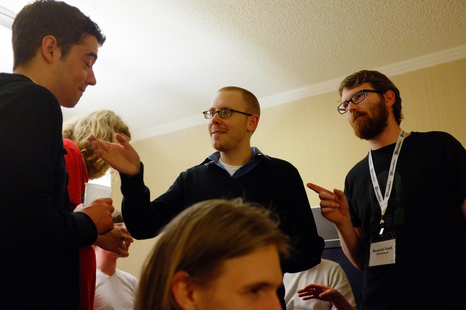 A Moment of Lively Conversation