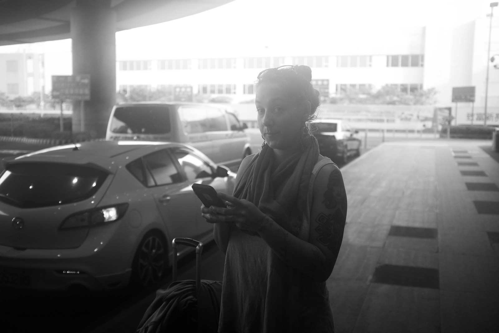 Urban Contemplation in Monochrome