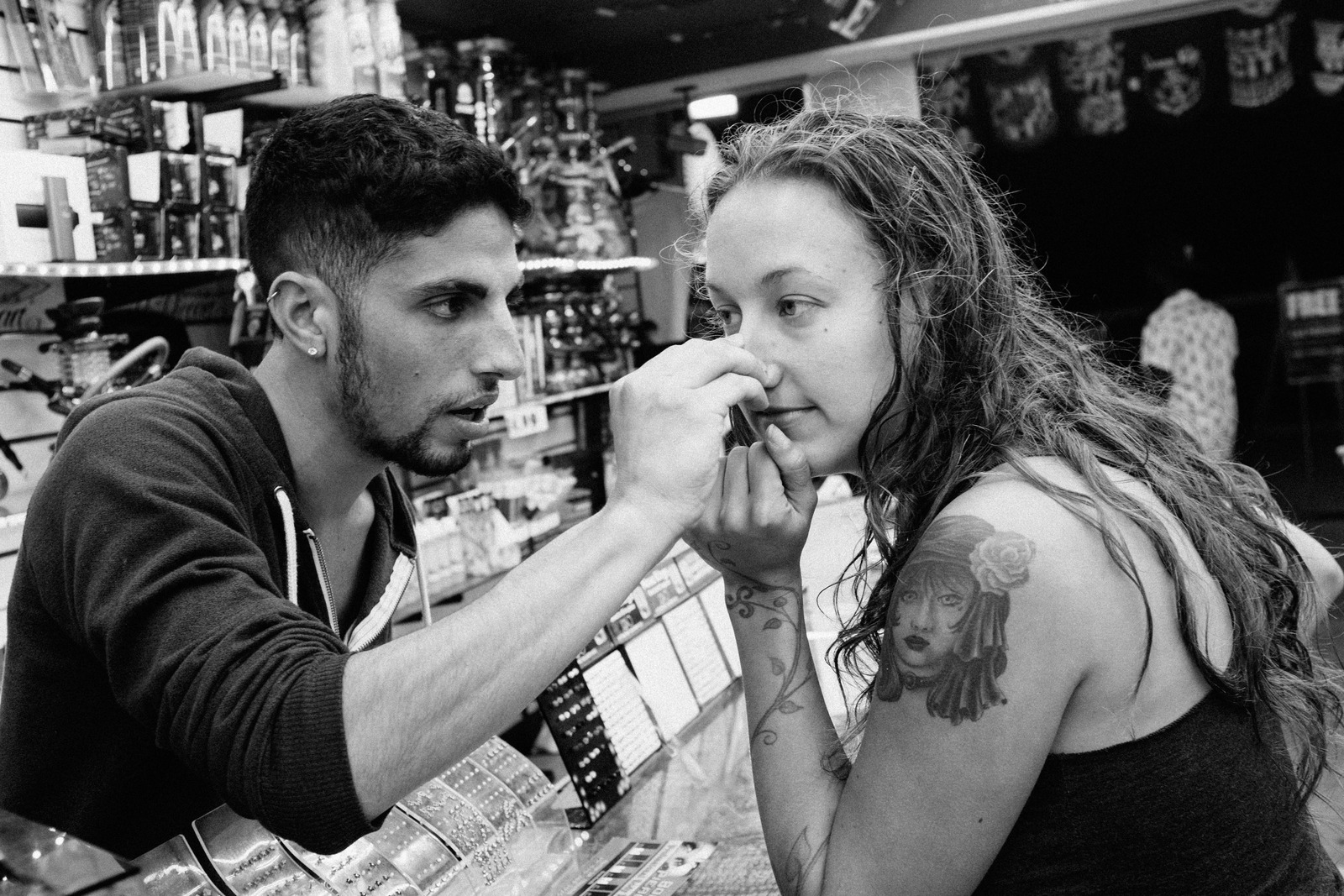 Intimate Moments in Monochrome