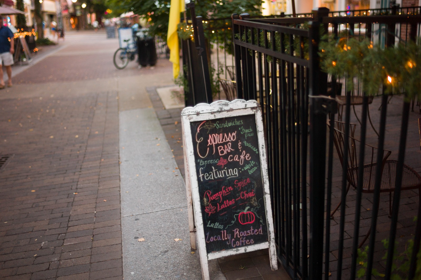 Charming Café Invitation